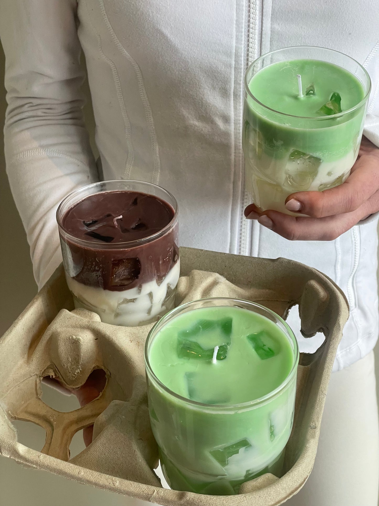 Iced matcha duftlys